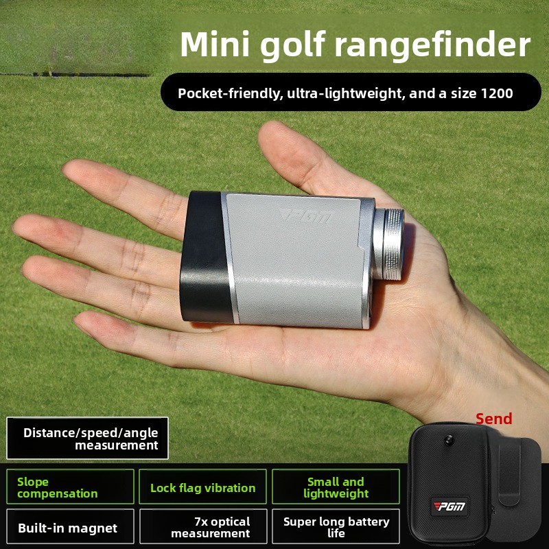 Golf Rangefinder - Pengukur Jarak Golf Mini Edisi Saku,