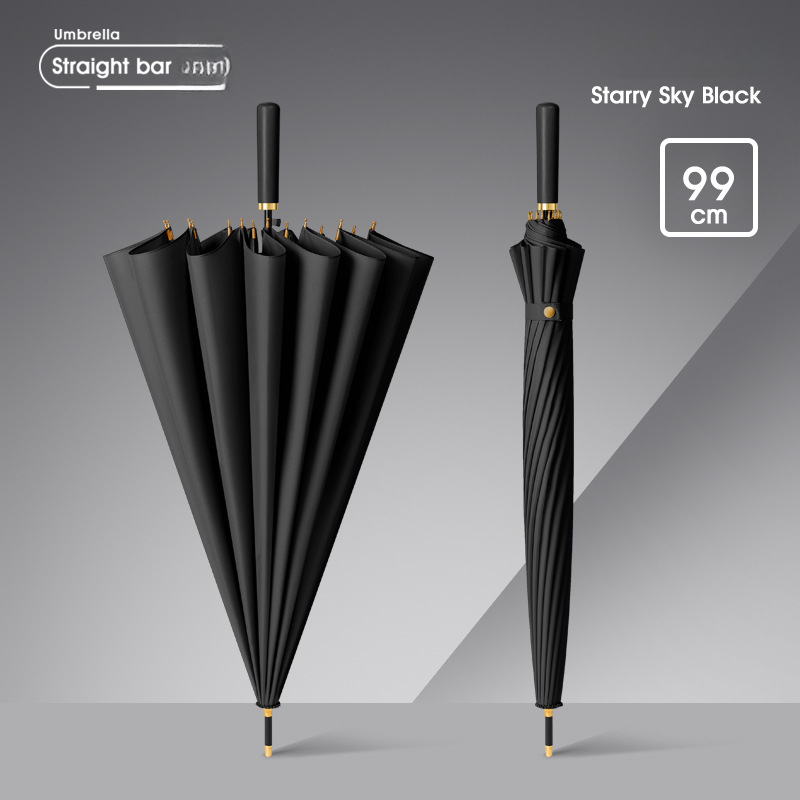 Golf Umbrella Large - Payung Lurus 24 Rusuk Wanita Premium