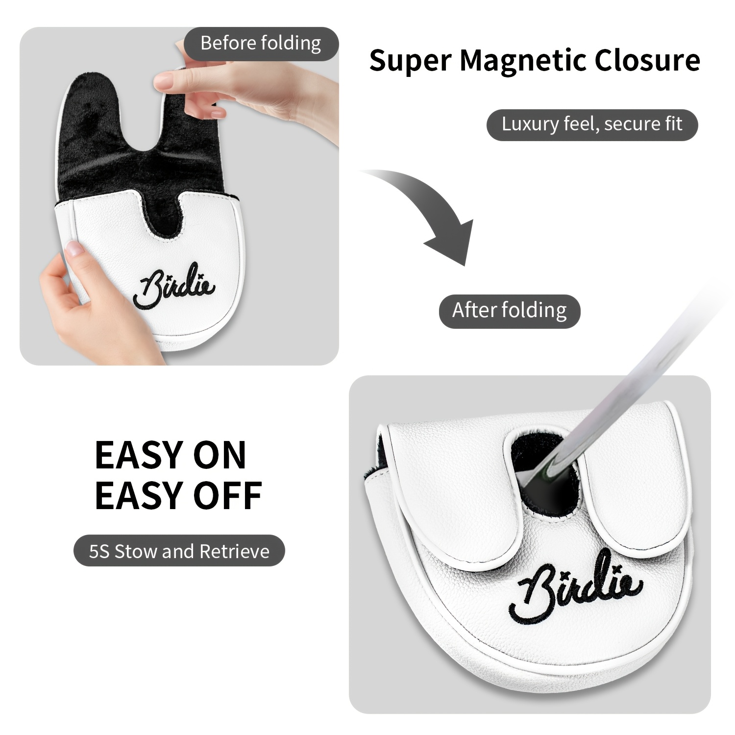 1 buah sarung kepala stik golf - Golf Putter ulasan dan harga