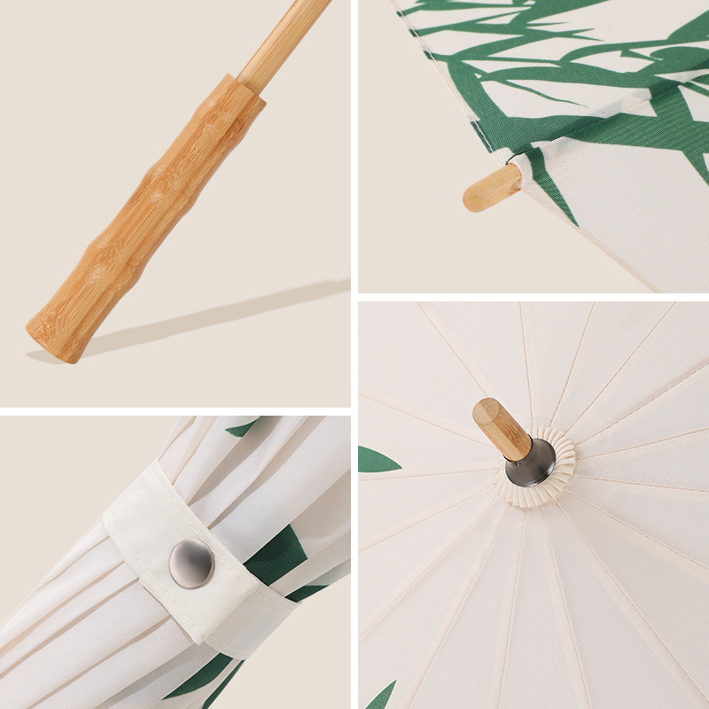 Payung Bambu Besar Gaya Tiongk - Golf Umbrella Large ulasan dan harga