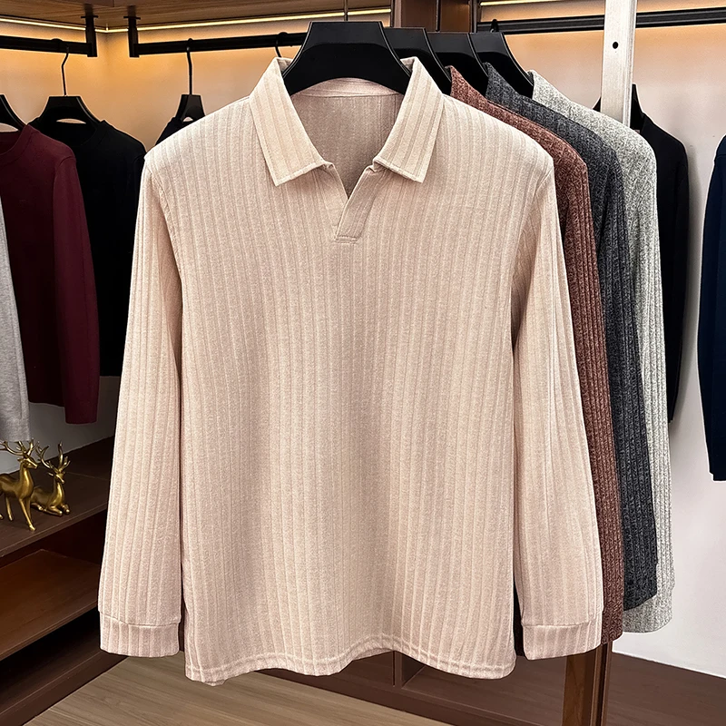 Sweater Rajut Kerah Polo Pria, - Golf Tees ulasan dan harga