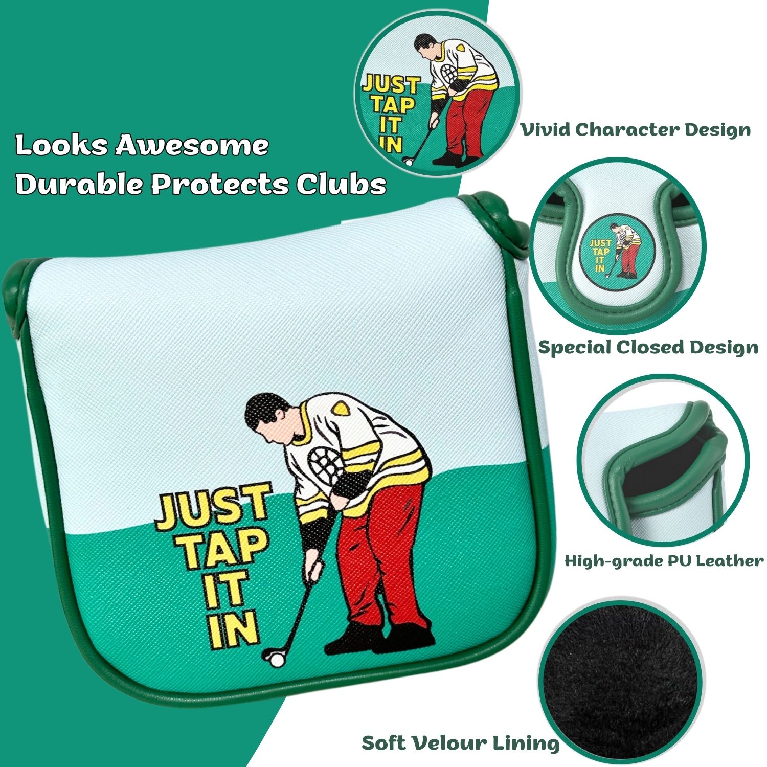 Sarung Putter Premium untuk DF - Golf Putter ulasan dan harga