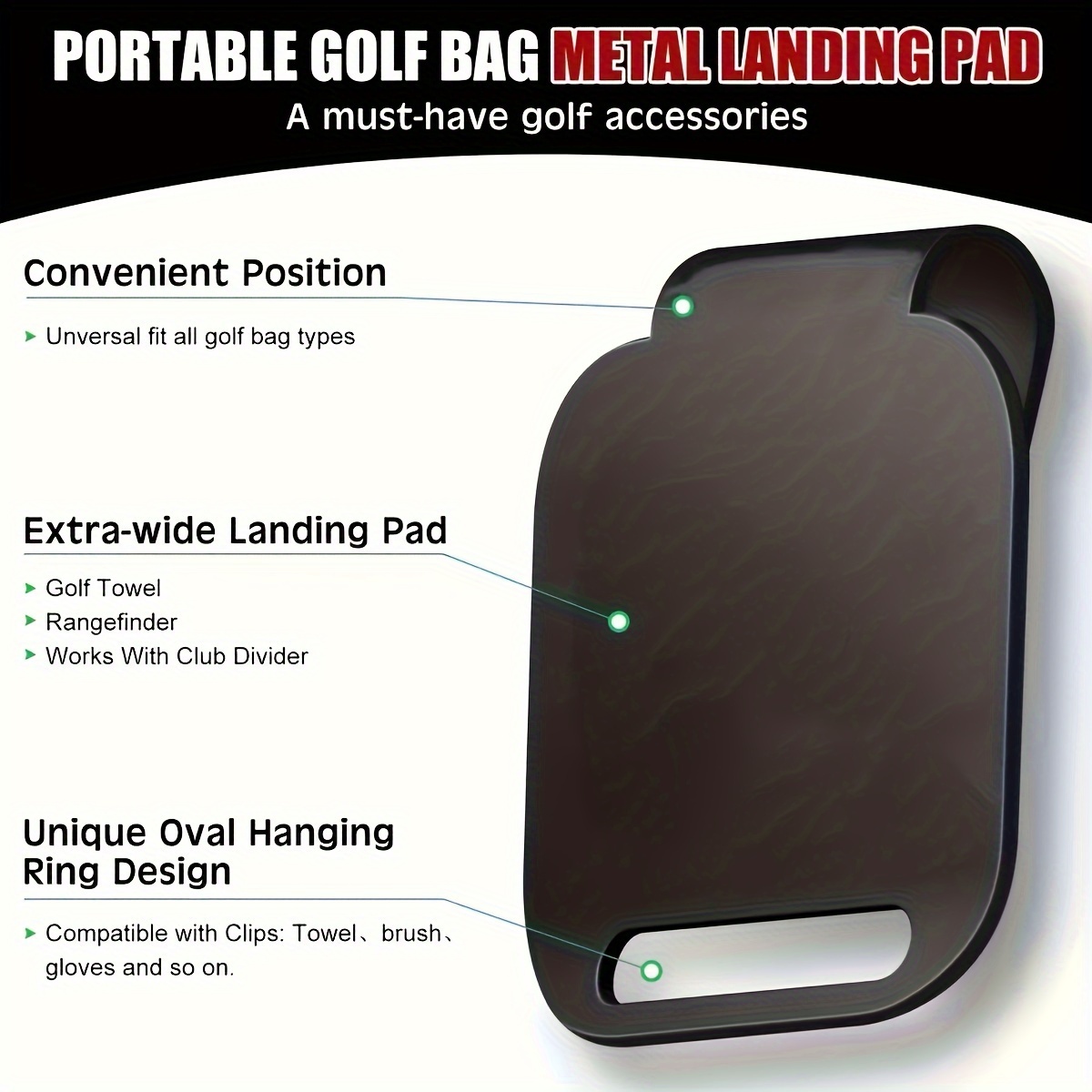 Bantalan Pendaratan Tas Golf M - Golf Rangefinder ulasan dan harga